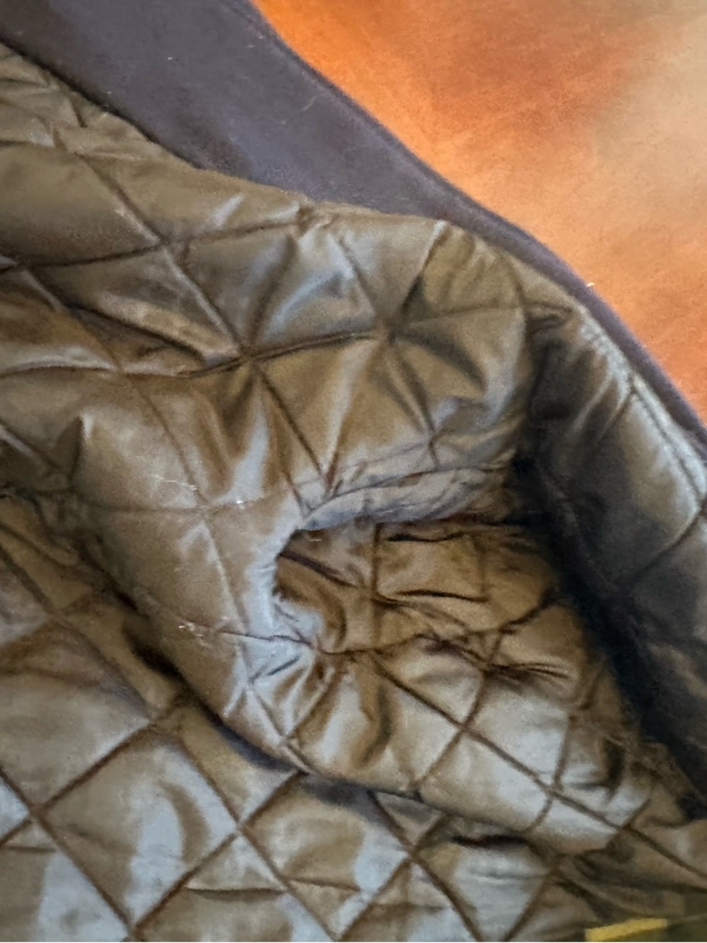 Navy blue women’s peacoat wool blend size L 14 _ 16 - Picture 9 of 10